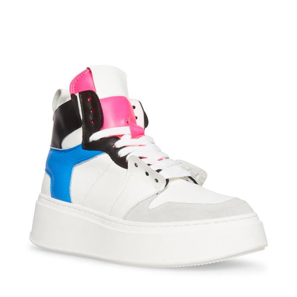 Steve Madden Loni Sneakers Dam Blå Olika Färger | SM-573PJ