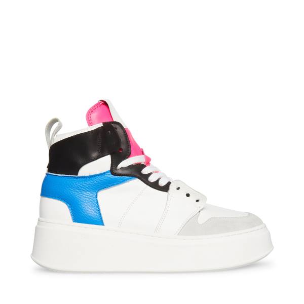 Steve Madden Loni Sneakers Dam Blå Olika Färger | SM-573PJ