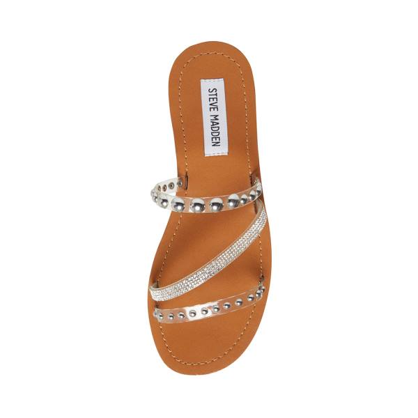 Steve Madden Luciella Sandaler Dam Clear | SM-062GW