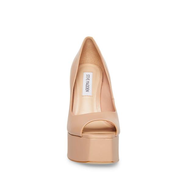 Steve Madden Lust Blush Läder Heel Högklackade Skor Dam Rosa | SM-602YB