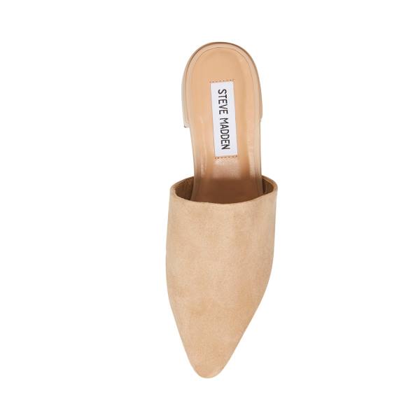 Steve Madden Lyra Camel Mocka Platta Skor Dam Bruna | SM-586EW