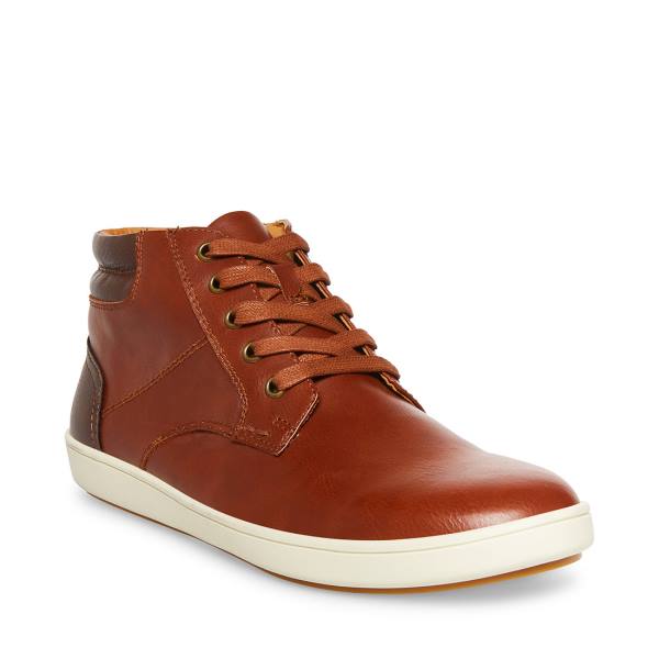 Steve Madden M-fray Cognac Sneakers Herr Bruna | SM-078TK