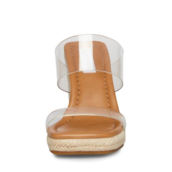 Steve Madden Mackie Sandaler Dam Clear | SM-794FS