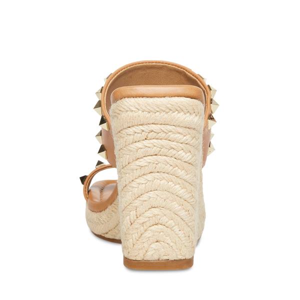 Steve Madden Mackie-s Tan Sandaler Dam Bruna Olika Färger | SM-918DW