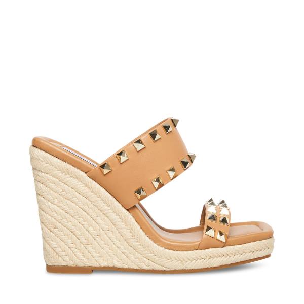 Steve Madden Mackie-s Tan Sandaler Dam Bruna Olika Färger | SM-918DW