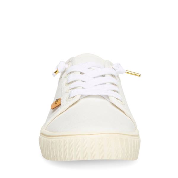 Steve Madden Maevee Natural Sneakers Dam Beige | SM-851JW