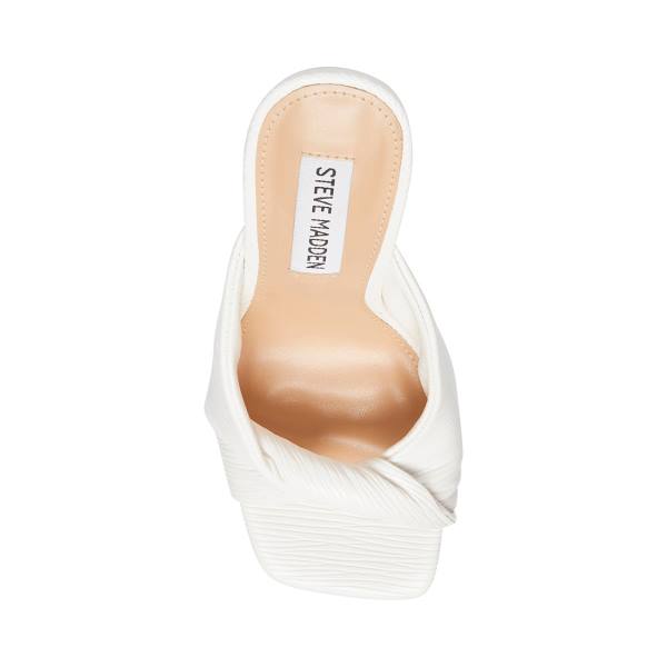 Steve Madden Majorie Heel Högklackade Skor Dam Vita | SM-596HB