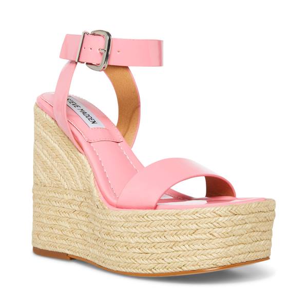 Steve Madden Mallandra Lack Sandaler Dam Rosa | SM-137XH