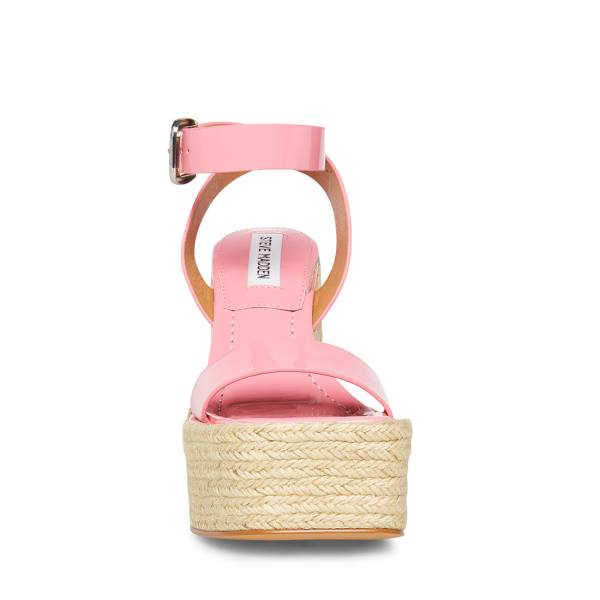 Steve Madden Mallandra Lack Sandaler Dam Rosa | SM-137XH