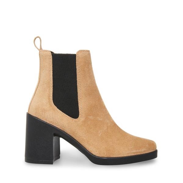 Steve Madden Match Taupe Mocka Kängor Dam Grå Bruna | SM-074CF