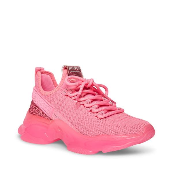 Steve Madden Maxima Sneakers Dam Rosa | SM-840AN