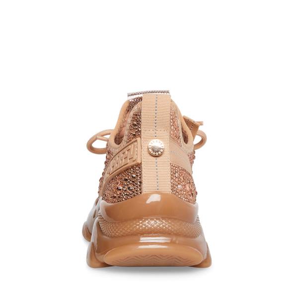 Steve Madden Maxima-r Sneakers Dam Rosa Guld | SM-673LV