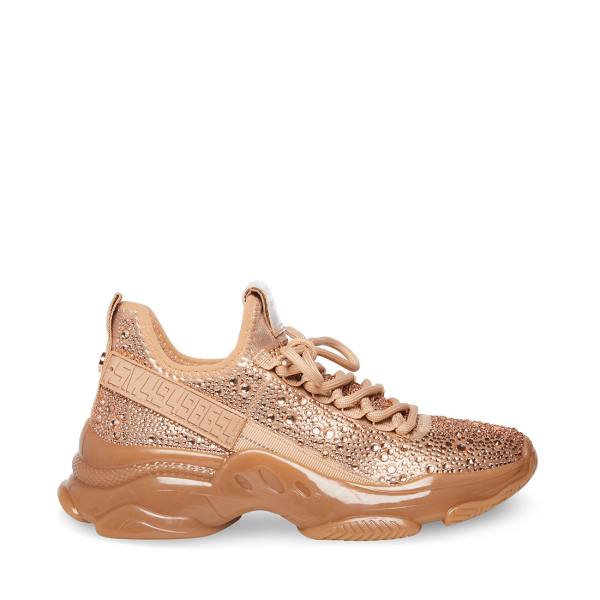 Steve Madden Maxima-r Sneakers Dam Rosa Guld | SM-673LV