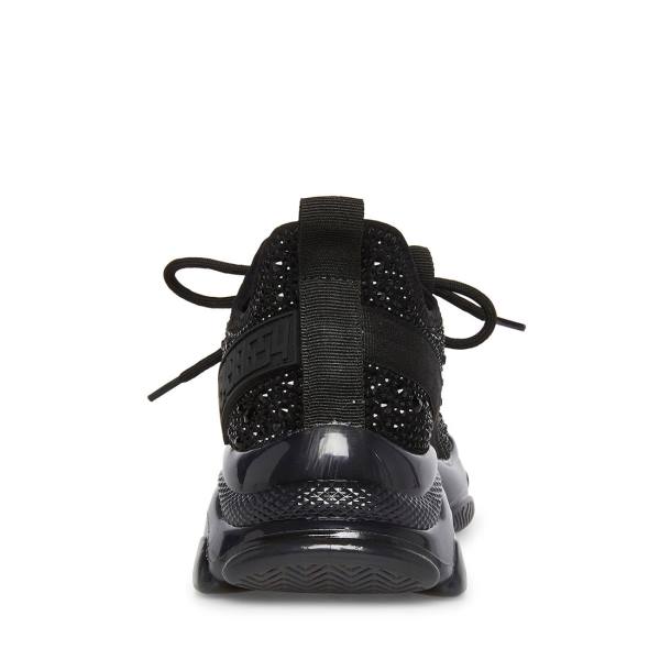 Steve Madden Maxima-r Sneakers Dam Svarta | SM-032OB