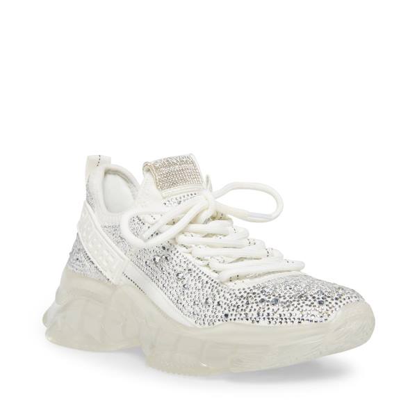 Steve Madden Maxima-r Sneakers Dam Vita Olika Färger | SM-041PB