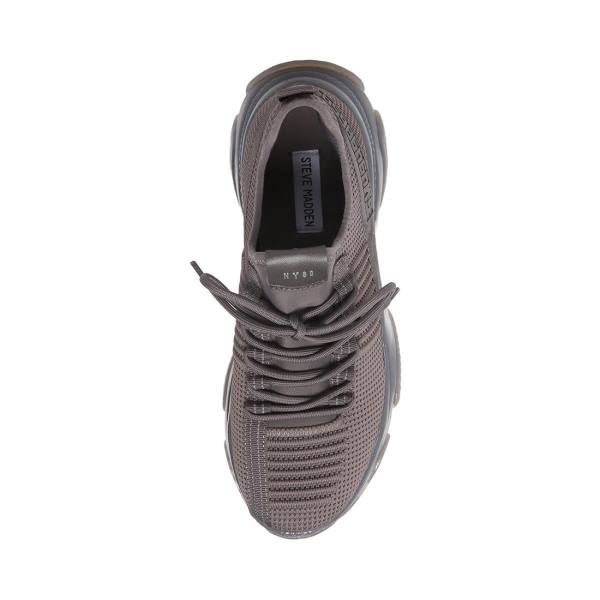 Steve Madden Maxxximo Charcoal Sneakers Herr Grå | SM-052SR