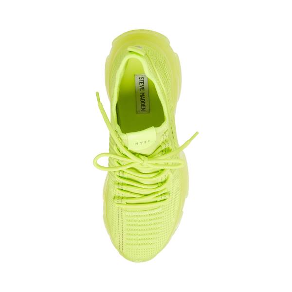 Steve Madden Maxxximo Lime Sneakers Herr Ljusgröna | SM-731JA