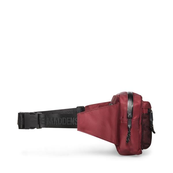 Steve Madden Mesh Fanny Pack Burgundy Handväska Dam Vinröda | SM-201LN