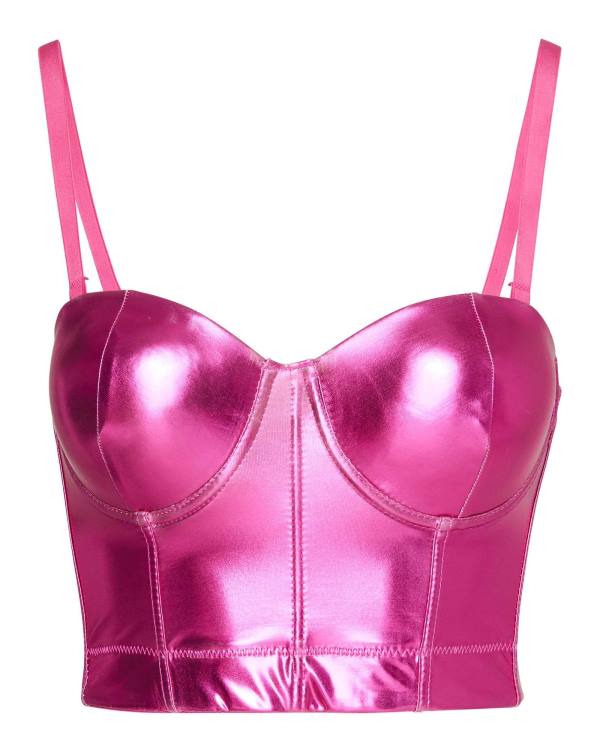 Steve Madden Metallic Bustier Blast Dam Rosa | SM-384FI