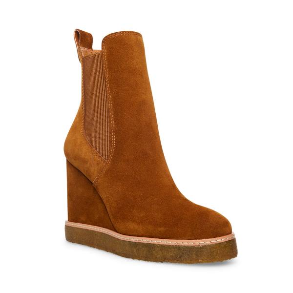 Steve Madden Mooris Chestnut Mocka Kängor Dam Bruna | SM-396KQ