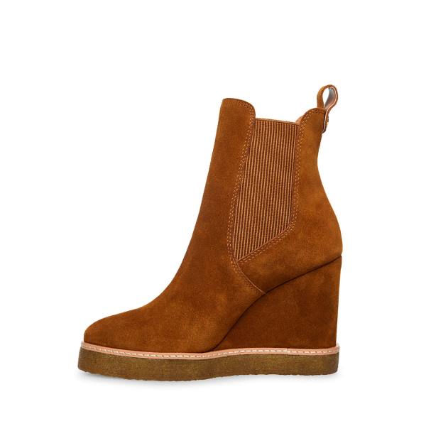 Steve Madden Mooris Chestnut Mocka Kängor Dam Bruna | SM-396KQ