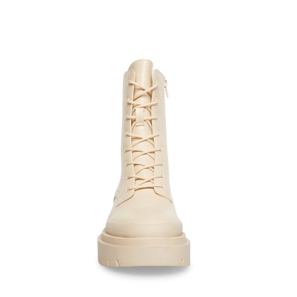 Steve Madden Mosss Bone Paris Kängor Dam Beige | SM-837WE