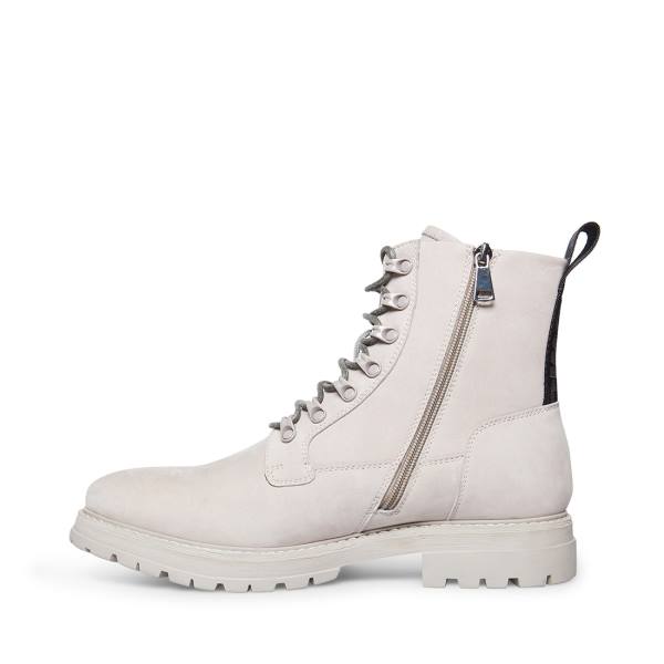 Steve Madden Motto Nubuck Kängor Herr Grå | SM-481PF