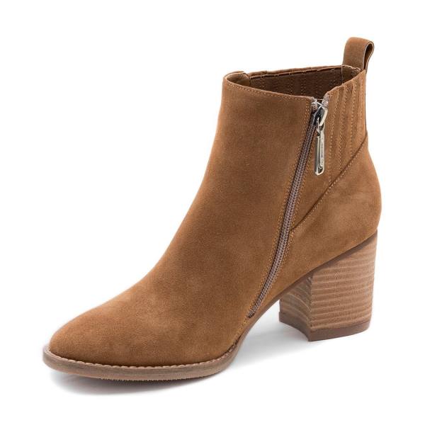 Steve Madden Noa Vattentäta Camel Mocka Kängor Dam Bruna | SM-694OC