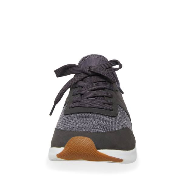 Steve Madden P-stevy Charcoal Sneakers Herr Grå | SM-047MR