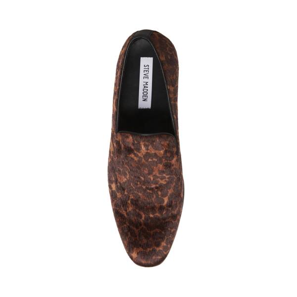 Steve Madden Parigi Leopard Loafers Herr Leopard | SM-762AT