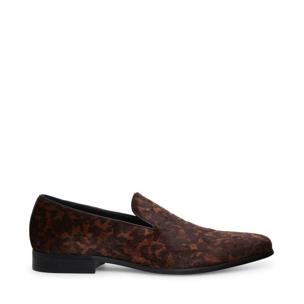 Steve Madden Parigi Leopard Loafers Herr Leopard | SM-762AT