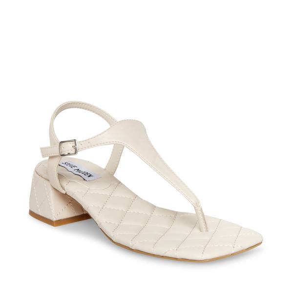 Steve Madden Pepper Bone Sandaler Dam Beige | SM-726MK