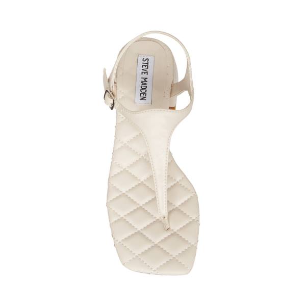 Steve Madden Pepper Bone Sandaler Dam Beige | SM-726MK