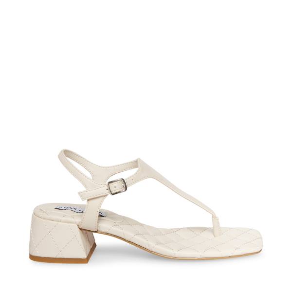 Steve Madden Pepper Bone Sandaler Dam Beige | SM-726MK