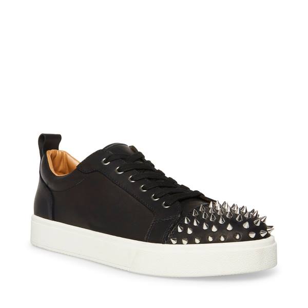 Steve Madden Portall Sneakers Herr Svarta | SM-514FB