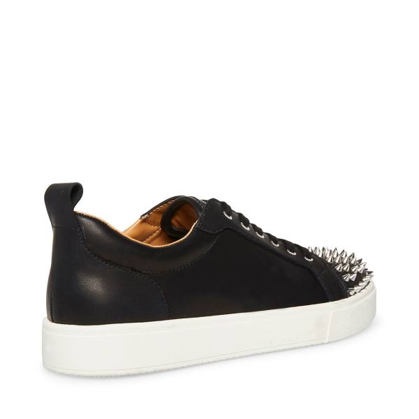 Steve Madden Portall Sneakers Herr Svarta | SM-514FB