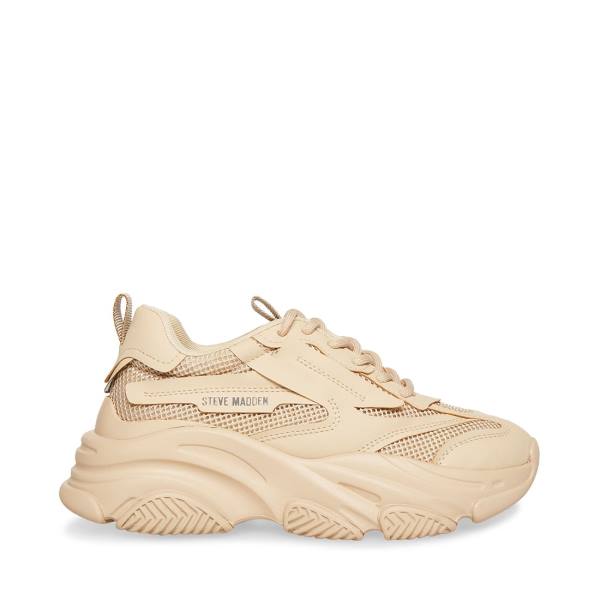 Steve Madden Possession Tan Sneakers Dam Bruna | SM-194FA