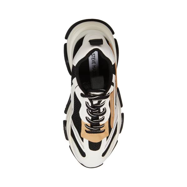 Steve Madden Possession Tan Sneakers Dam Svarta Bruna | SM-863NH