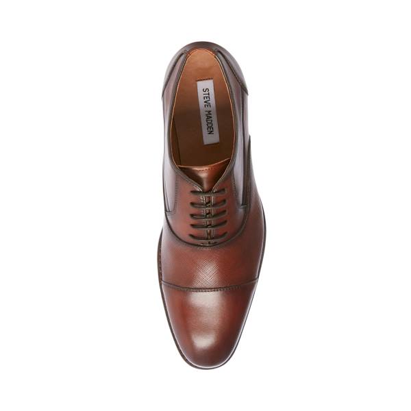 Steve Madden Proctor Tan Läder Finskor Herr Bruna | SM-854DP