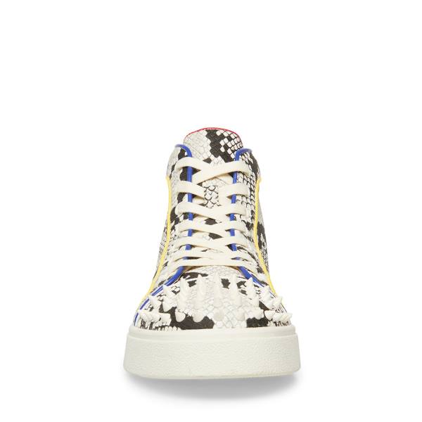 Steve Madden Promoter-s Snake Sneakers Herr Olika Färger Ormskinn | SM-928SJ