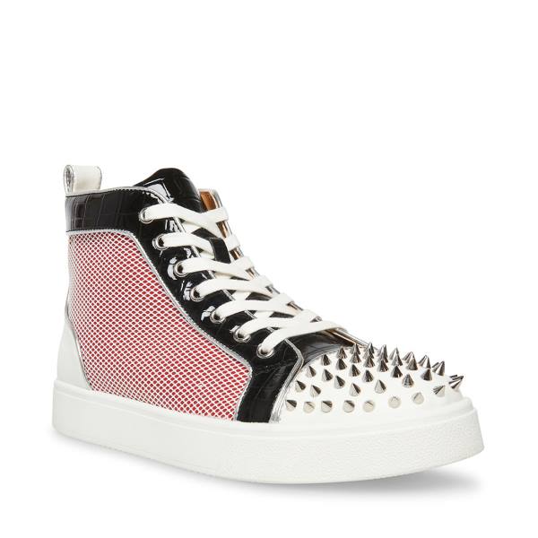 Steve Madden Promoter-s Sneakers Herr Röda Olika Färger | SM-890GC