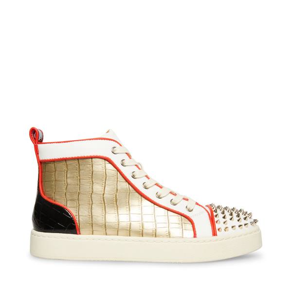 Steve Madden Promoter-s Sneakers Herr Vita Olika Färger | SM-908UE