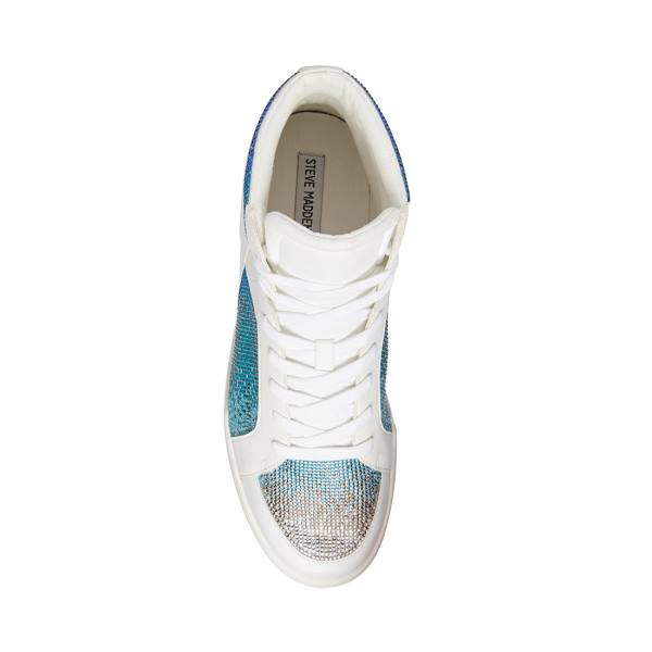 Steve Madden Radnor Sneakers Herr Blå Vita | SM-089IE