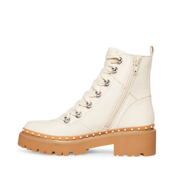 Steve Madden Rainier Bone Kängor Dam Beige Olika Färger | SM-470KH