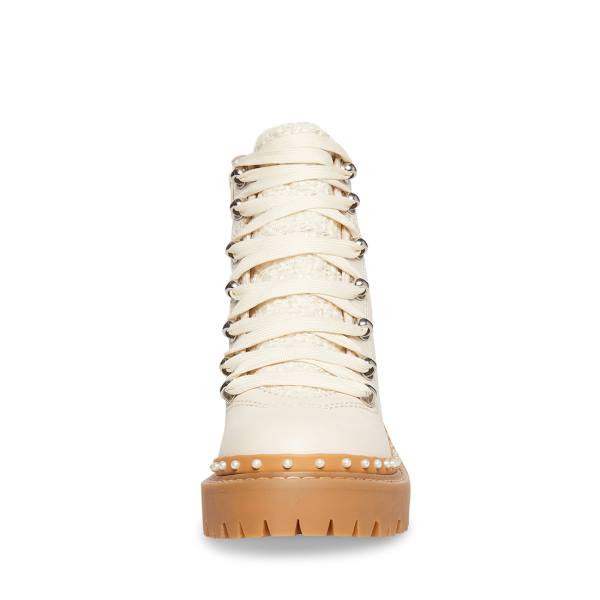 Steve Madden Rainier Bone Kängor Dam Beige Olika Färger | SM-470KH