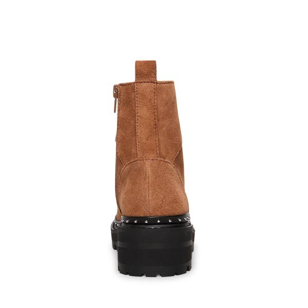 Steve Madden Rainier Chestnut Mocka Kängor Dam Bruna | SM-698MU