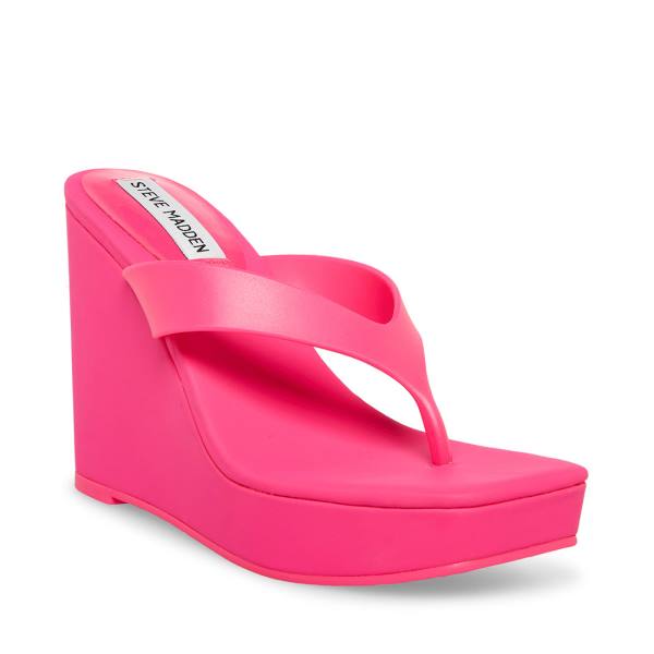 Steve Madden Refined Fuchsia Sandaler Dam Fuchsia | SM-436WG