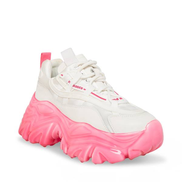 Steve Madden Revel Sneakers Dam Vita Rosa | SM-198DC