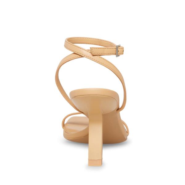 Steve Madden Rosie Tan Heel Högklackade Skor Dam Bruna | SM-869QT