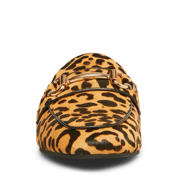 Steve Madden Rylie Leopard Platta Skor Dam Leopard | SM-729QY